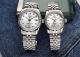 Rolex Datejust Couple Watches rxzy02540811b Silver White
