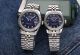 Rolex Datejust Couple Watches rxzy02540811d Silver Blue