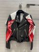 Balenciaga Leather Jacket - Silk Scarf Leather Biker Jacket bbxx5007062822