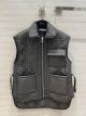 Dior Vest - MACROCANNAGE BELTED VEST Black Quilted Technical Taffeta Reference: 247G07A2827_X9000 diorxx5020070222a