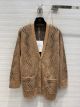 Chanel Cardigan - Wool, Cashmere & Silk Dark Beige & Black Ref.  P72908 K10477 NI899 ccxx5024070322