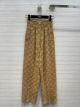 Fendi Pant / Trousers - Beige velvet and viscose trousers Code: FZR735AHEDF1FLF fdxx4031010122