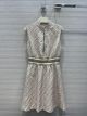 Dior Dress - DIORIVIERA SHORT DRESS Gray Dior Oblique Technical Jersey Reference: 143R04A4040_X8854 diorxx295706061b