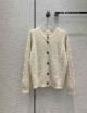 Hermes Wool Cardigan - Long-sleeve cardigan reference:  H2H2707D6A336 hmyg5045062522a