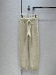 Dior Cashmere Pant - SHERPA LOUNGE PANTS Ecru Cashmere Knit, Alpaca and Silk Reference: 244P31AM143_X0200 dioryg5047062522