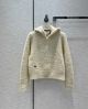 Dior Cashmere Jacket - SHERPA JACKET Ecru Cashmere Knit, Alpaca and Silk dioryg5048062522