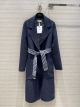 Dior Coat - Blue Double-Sided Wool Reference: 110M36A1375_X5803 diorxx4854060722
