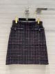 Chanel Skirt - Wool Tweed Black, Purple & White Ref.  P71203 V62554 ND264 ccxx354809061