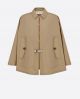 Dior Coat - CAPE WITH TRIANGLE SCARF Beige Cotton Gabardine Reference: 247C04A3332_X1700 diorsd5070061822