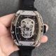 Richard Mille Tourbillon RM052 Skull Watches rmbf02280718b Silver
