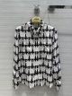 Burberry Silk Blouse - Rabbit Print Silk Oversized Shirt Item 80642521 burxx6053120722