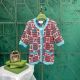 Gucci Short Sleeve Cardigan - Maxi GG cotton cardigan Style ‎691588 XKCAL 6208 ggsd5081070722