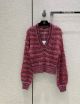 Chanel Sweater - Alpaca, Silk & Mixed Fibers Pink, Red & Multicolor Ref.  P72980 K10502 NJ269 ccyg5272080722