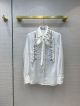 Valentino Silk Blouse - EMBROIDERED GEORGETTE SHIRT Code: WB3AB2R01MHQ86 vayg356009091
