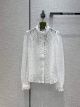 Gucci Lace Blouse - Cotton floral lace shirt Style ‎652113 ZAGNR 9002 ggyg5280080922