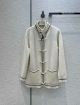 Dior Cardigan - Chunky Cardigan Off-white wool and cashmere-blend jersey with stand collar dioryg5282080922