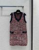 Chanel Knitted Cashmere Vest Dress ccyg6894092523