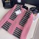 Chanel Jacket - Tweed & Feathers Pink, Light Pink, Black & Multicolor Ref.  P73116 V64569 NI759 cchd5319080922