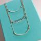 Tiffany n Co. Necklace With Gems - Smile tifjw242203011-zq