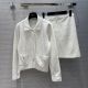 Dior Suit - MACROCANNAGE CROPPED JACKET White Technical Mesh Reference: 254V53AM523_X0100 diorxx5479090922a