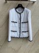 Chanel Jacket - Cotton Tweed White, Black & Silver Ref.  P73933 V49084 00100 ccst6397031323