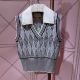 Gucci Vest - Argyle fine wool vest Style ‎653501 XKBT2 1043 ggst304606131