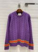 Gucci Wool Sweater Unisex - Ribbon Twist Knit Sweater ggxx381511131