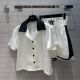 Dior Casual Suit / Pajamas - DIOR VIBE BLOUSE White Technical Satin Reference: 227B59A5400_X0100 diorxx4511041522c