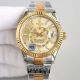 Rolex Sky-Dweller m326933-0001 42mm Gold Dial Silver Gold Watches