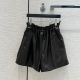 Hermes Leather Short Pant - Leather shorts with elastic waist reference:  H2E1410DJ0238 hmyg4304031522