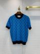 Gucci Knitted Shirt - GG Multicolor Short Sleeves Sweater gghd249604161