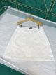Dior Skirt - BELTED SHORT SKIRT White Technical Taffeta Reference: 227J70A2829_X0100 diorsd4530041422b