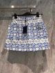 Louis Vuitton Skirt - 1ABQ2J LV By The Pool Monogram Flower Tile Pocket Mini Skirt lvst7180061623