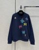 Louis Vuitton Sweater Unisex - 1AATBO LV BUTTERFLIES CREWNECK SWEATSHIRT lvyg5927111222