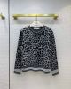 Dior Cashmere Sweater - Black and Gray Mizza Double-Sided Technical Cashmere Reference: 154S55AM005_X8830 dioryg358409171