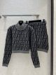 Fendi Cashmere Suit - Black FF crocheted cashmere skirt Code: FZQ686ALOJF0GME fdyg5742101722