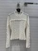Fendi Sweater - White silk and nylon sweater Code: FZX840ALAEF0ZNM fdxx5547091922