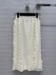 Fendi Skirt - White silk and nylon skirt Code: FZQ680ALAEF0ZNM fdxx5548091922