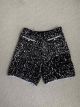 Chanel Glittered Shorts - BERMUDA SHORTS Glittered Cotton Black & White Ref.  P75063 K10768 NN918 ccst6539041523