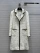 Chanel Coat - COAT Tweed White, Ecru, Grey & Black Ref.  P71095 V62490 NC609 ccxx344708191