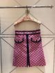 Gucci Skirt - Multicolor Canvas Skirt ggsd255504211