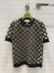 Gucci Short Sleeve Sweater - Lace See-through ggxx4558041622
