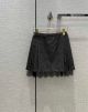 Dior Skirt - WRAP MINISKIRT Gray Wool Tweed Reference: 241J85A1186_X9330 dioryg4970062022