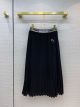 Dior Skirt - Mid Length Pleated Skirt dioryg371810211