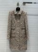 Chanel Coat - Wool Tweed Gray, Pink & Orange Ref.  P73615 V65052 NK080 ccxx6102121022