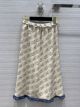 Fendi Silk Skirt - White chiffon skirt Code: FQ7266AKSOF1IHA fdxx5605092022