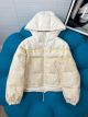 Dior Down Jacket - DIORALPS DOWN JACKET Gold-Tone Chez Moi Quilted Technical Fabric diorxm5775082022