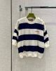 Gucci Sweater - Striped wool short-sleeve sweater Model number 691665 XKCAO 9118 ggyg4348032222b
