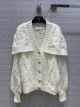 Chanel Wool Cardigan - Wool & Alpaca Ecru Ref.  P71443 K10236 AW001 ccxx346108221a