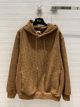 Dior Hoodie Unisex - DIOR OBLIQUE HOODED SWEATSHIRT, RELAXED FIT Brown Terry Cotton Jacquard Reference: 113J631A0684_C777 diorxx5360082122c